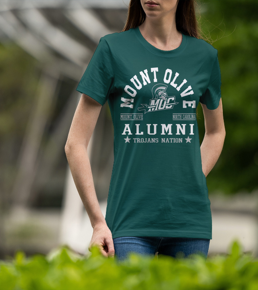 Mount Olive College Alumni Trojans Nation North Carolina MOC T-Shirt