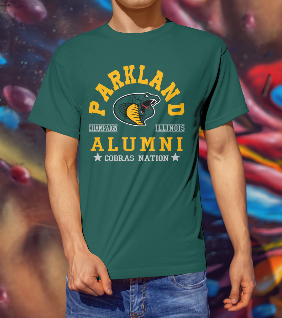 Parkland College Alumni Champaign Illinois Cobras Nation T-Shirt