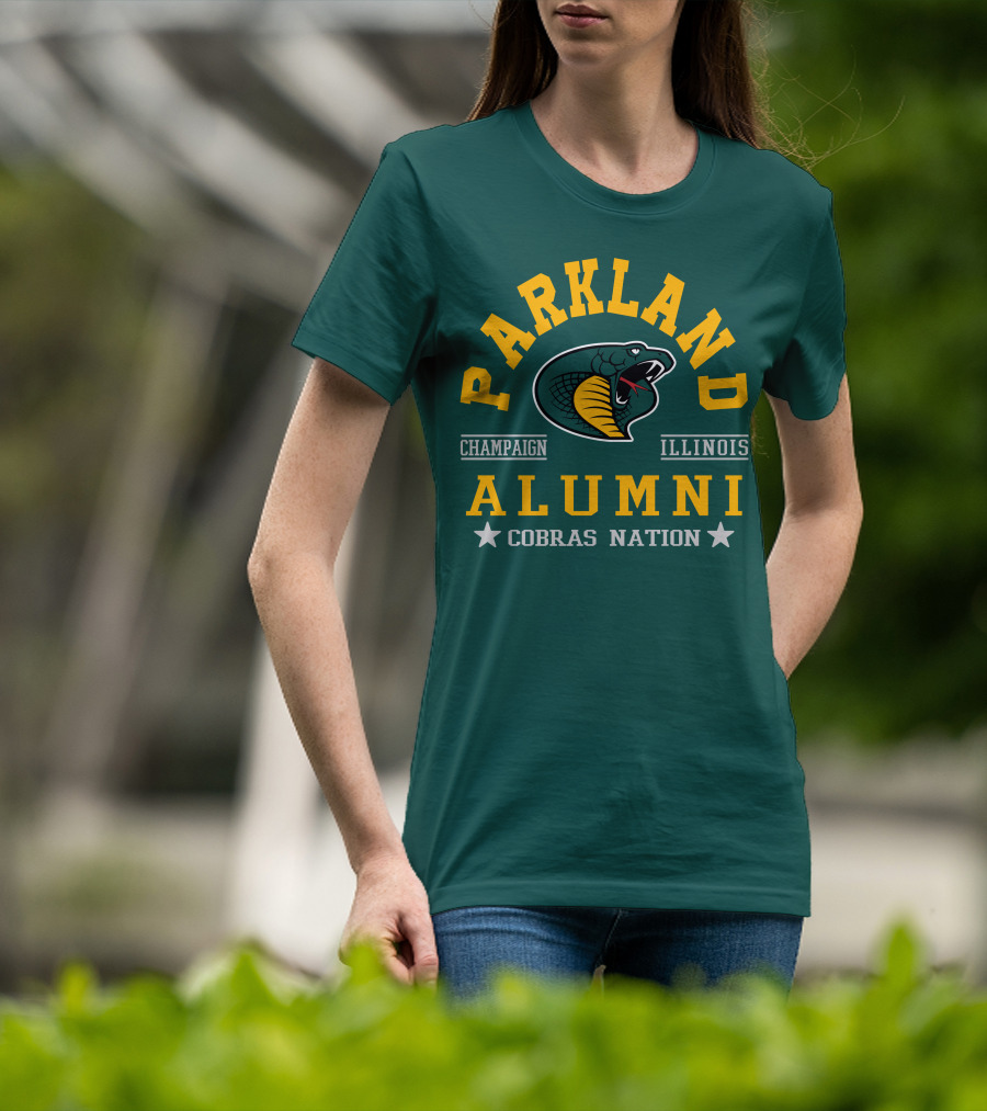 Parkland College Alumni Champaign Illinois Cobras Nation T-Shirt