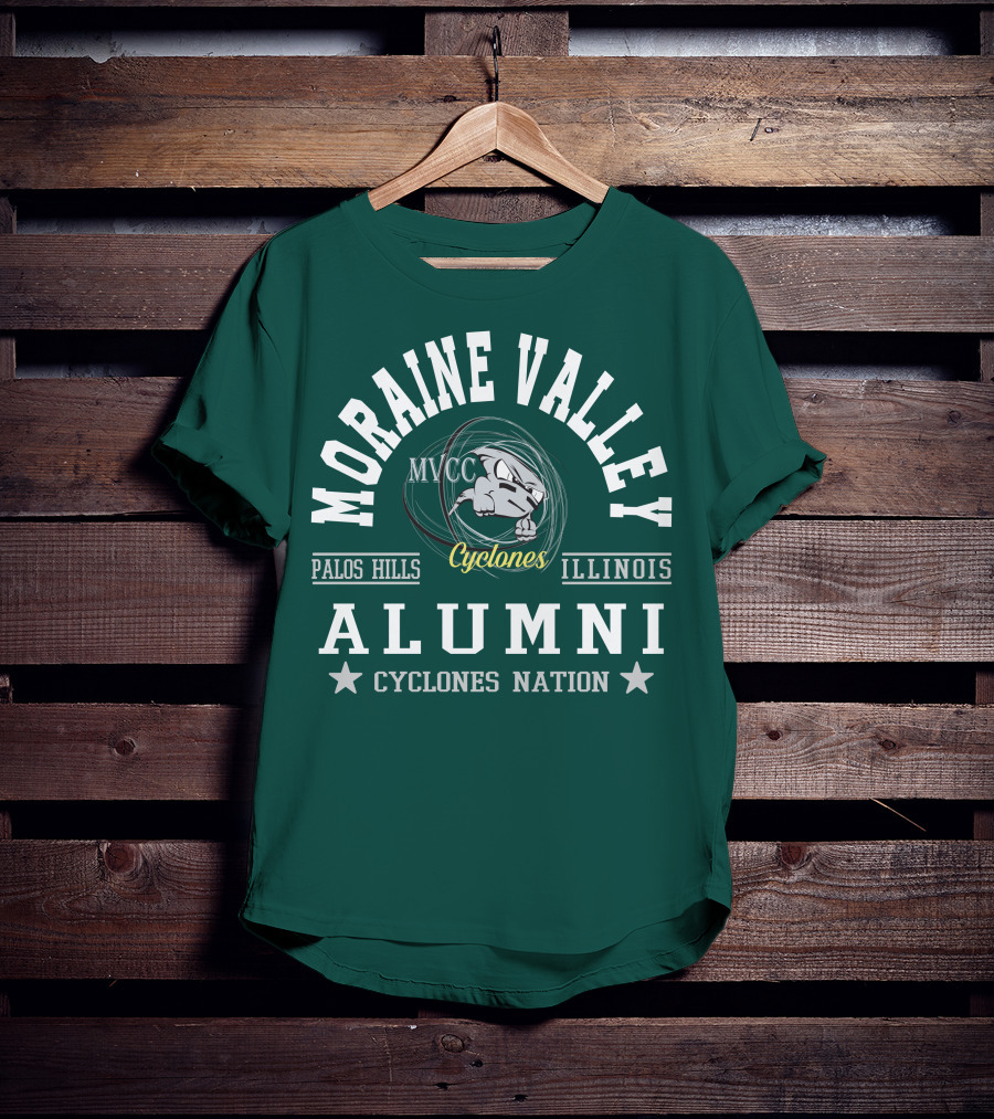 Moraine Valley Cyclones Alumni Palos Hills Illinois Cyclones Nation T-Shirt