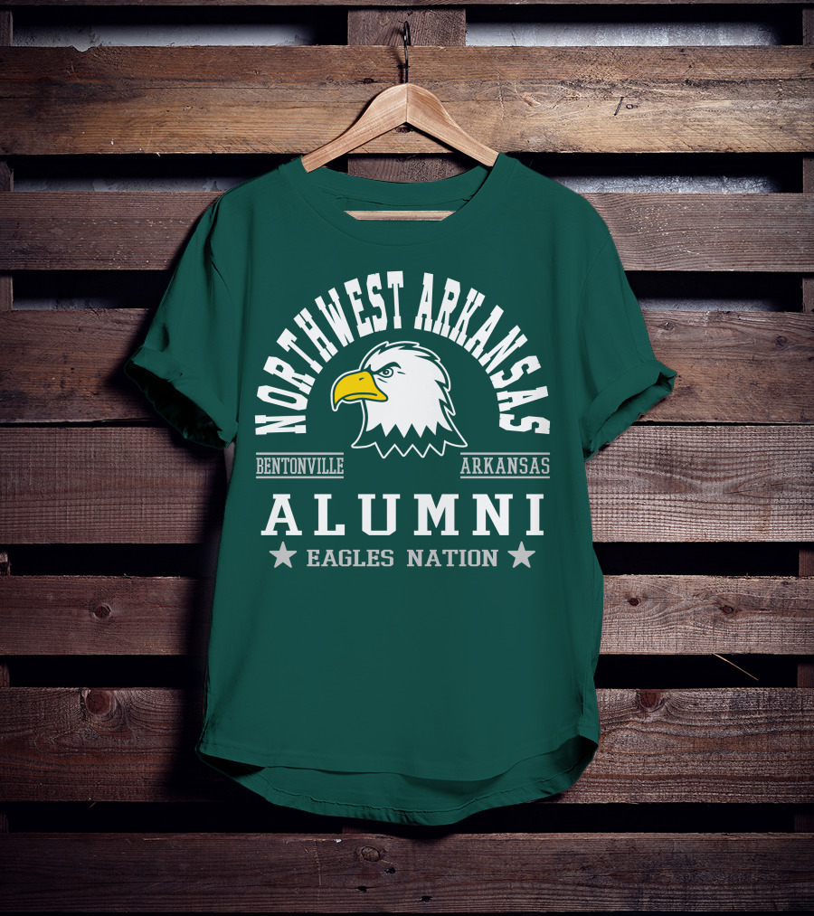 Northwest Arkansas Bentonville Alumni Eagles Nation T-Shirt