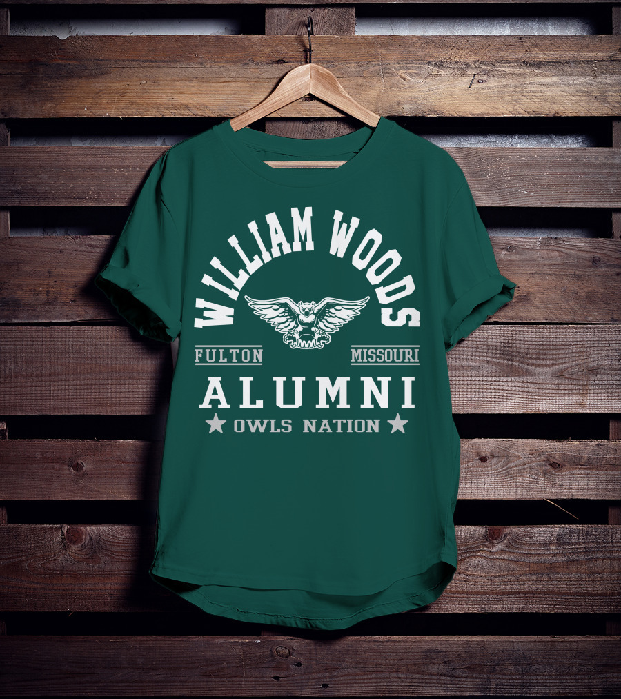 William Woods University Alumni Owls Nation Fulton Missouri T-Shirt