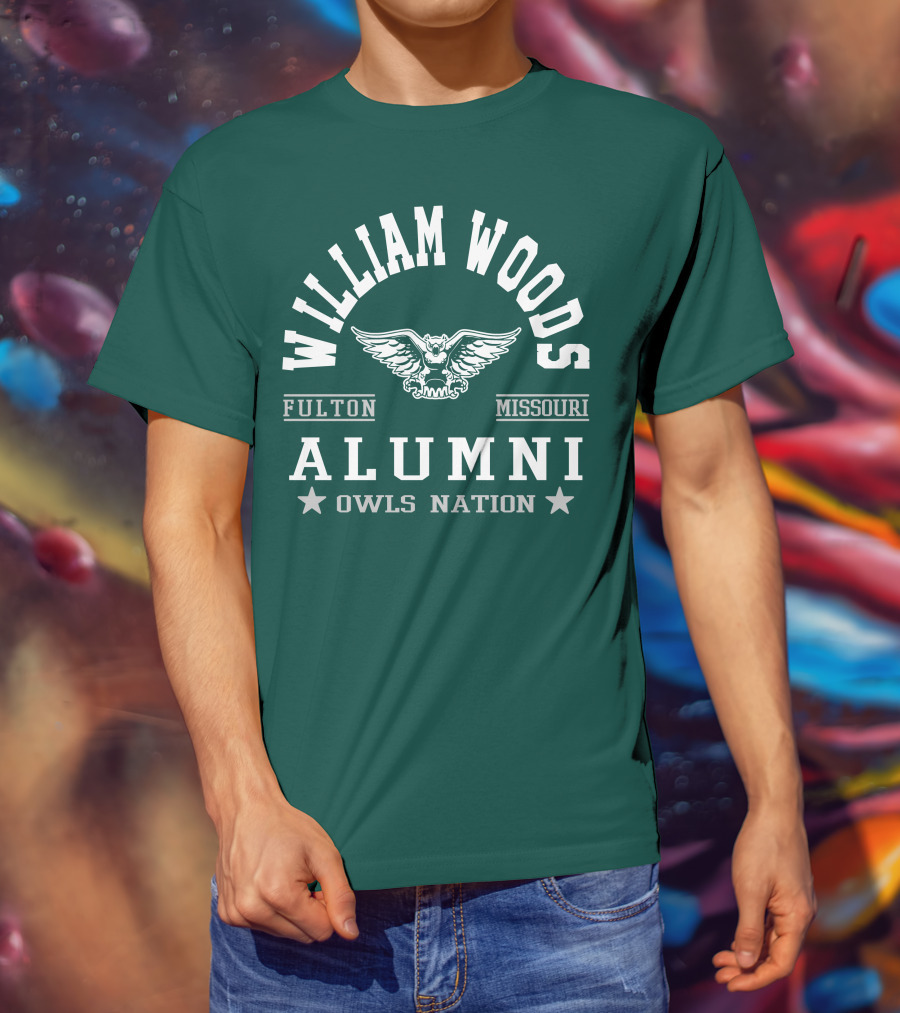 William Woods University Alumni Owls Nation Fulton Missouri T-Shirt