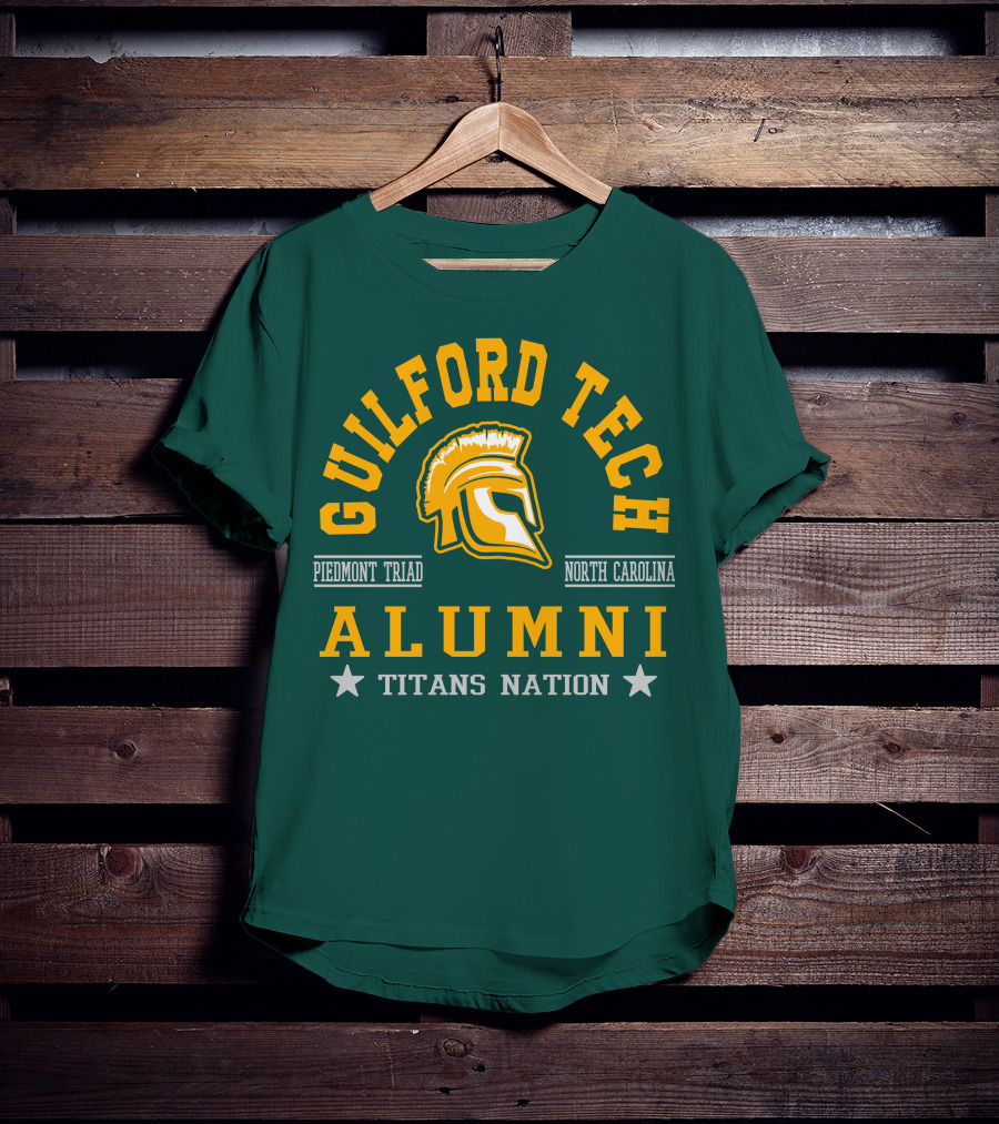 Guilford Tech Alumni Titans Nation Piedmont Triad North Carolina T-Shirt