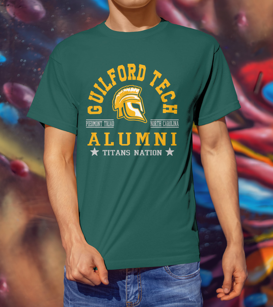 Guilford Tech Alumni Titans Nation Piedmont Triad North Carolina T-Shirt
