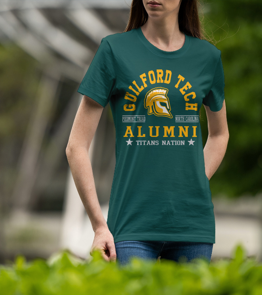 Guilford Tech Alumni Titans Nation Piedmont Triad North Carolina T-Shirt