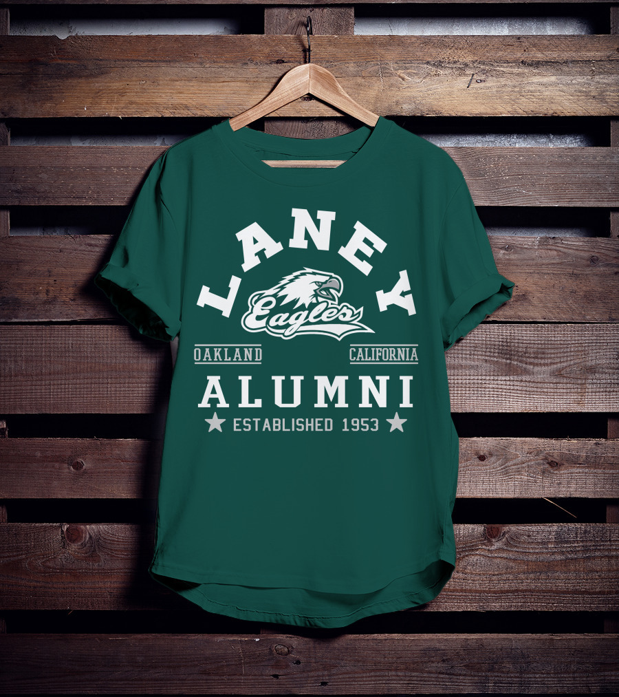 Laney Eagles Alumni Oakland California Established 1953 T-Shirt
