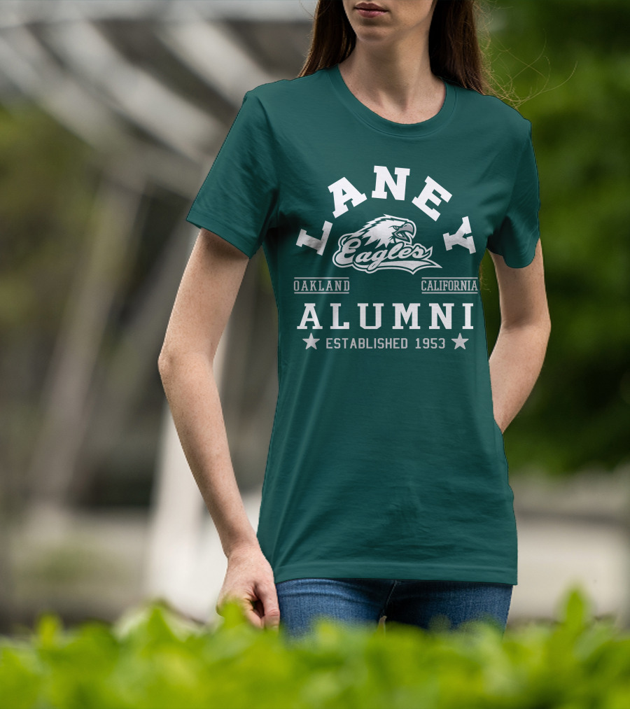 Laney Eagles Alumni Oakland California Established 1953 T-Shirt