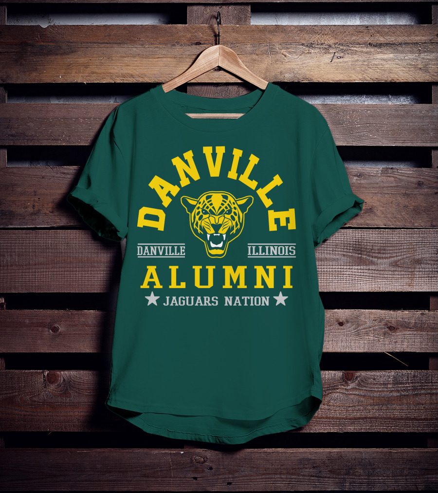Danville Illinois Alumni Jaguars Nation T-Shirt