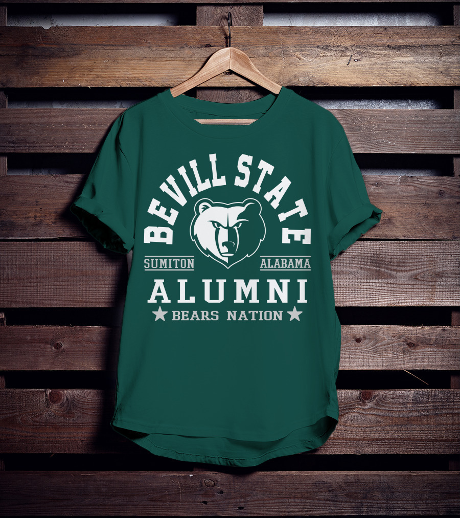 Bevill State College Alumni Bears Nation Sumiton Alabama T-Shirt