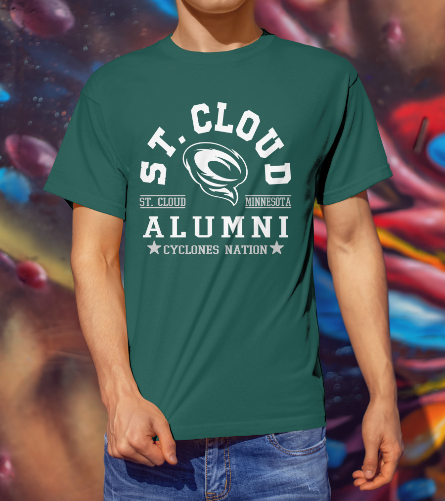 St Cloud Minnesota Alumni Cyclones Nation T-Shirt