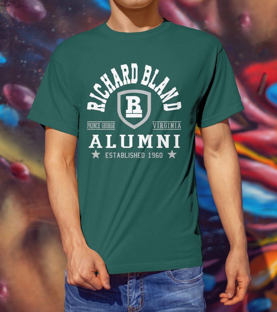 Richard Bland College Alumni Prince George Virginia Established 1960 T-Shirt
