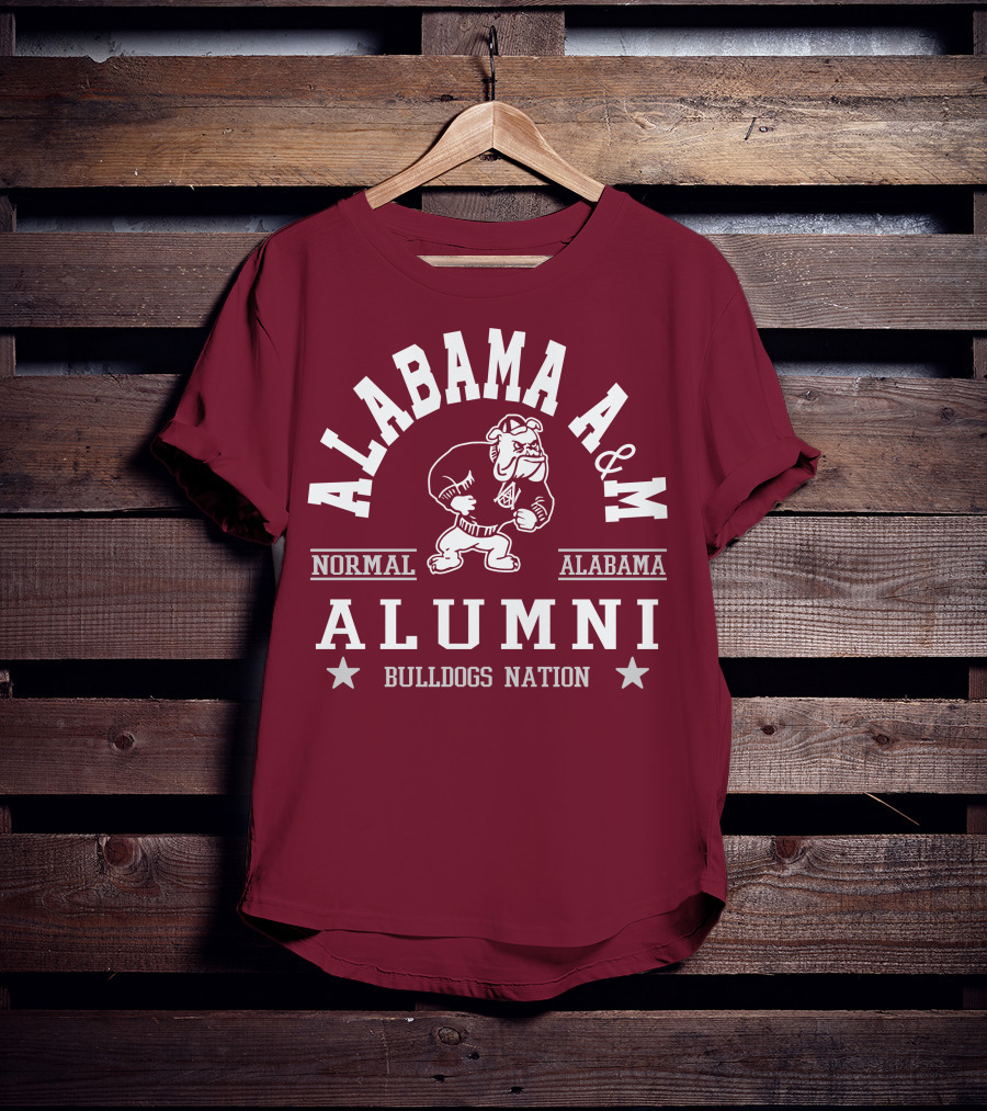 Alabama A M Alumni Bulldogs Nation Normal Alabama T-Shirt
