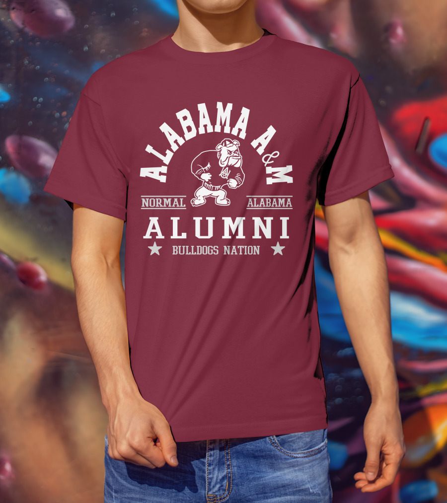 Alabama A M Alumni Bulldogs Nation Normal Alabama T-Shirt