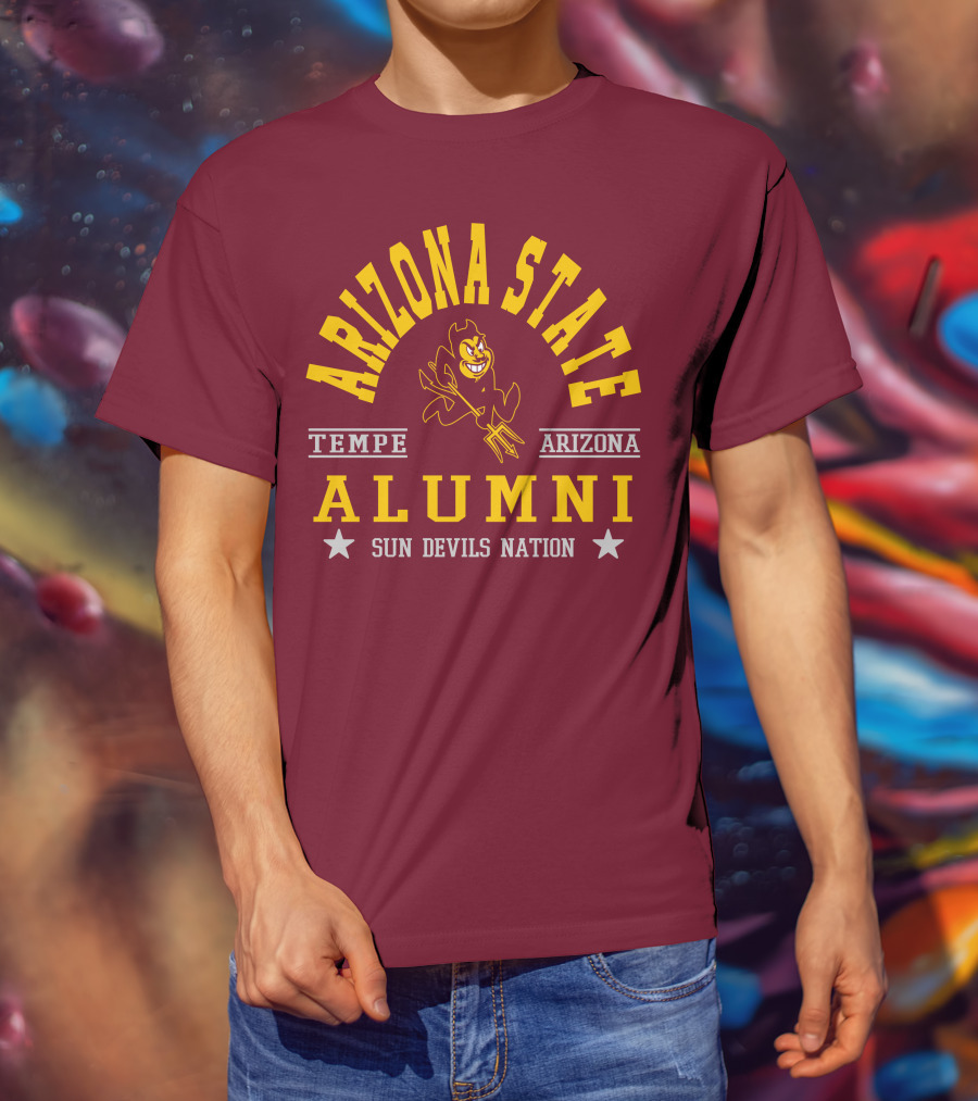 Arizona State Alumni Sun Devils Nation Tempe Arizona T-Shirt