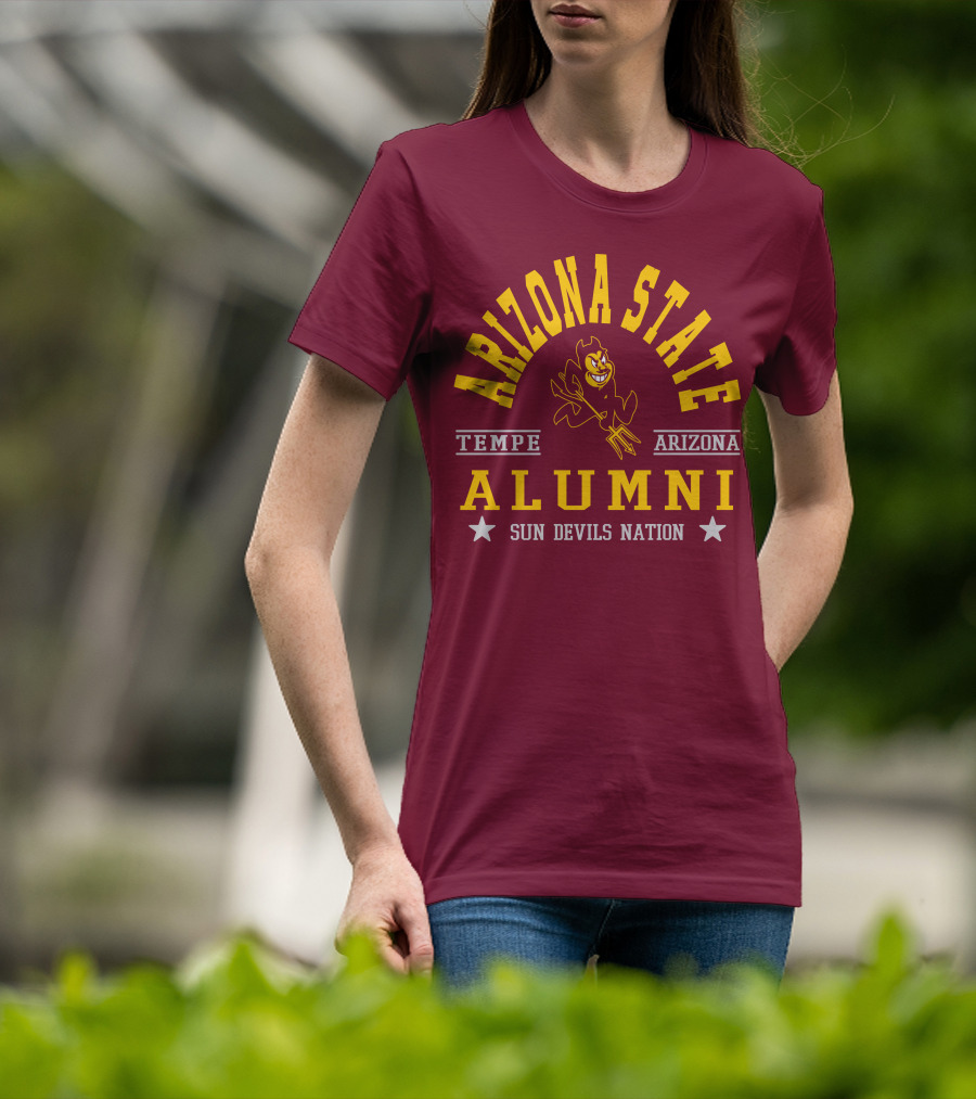 Arizona State Alumni Sun Devils Nation Tempe Arizona T-Shirt