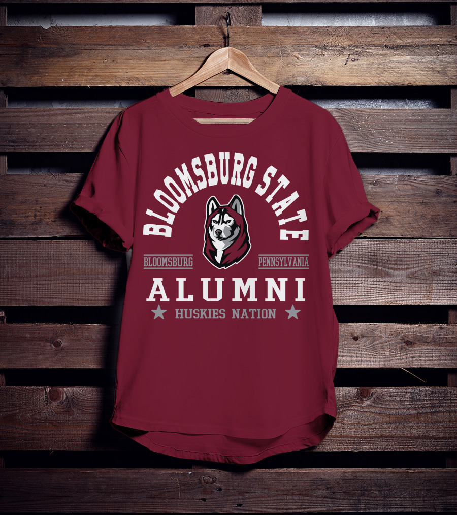 Bloomsburg State Alumni Huskies Nation Pennsylvania T-Shirt