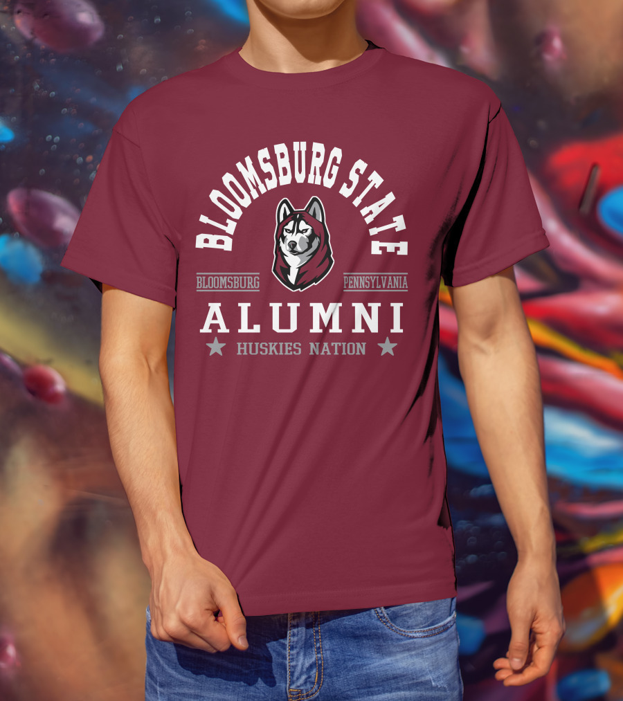 Bloomsburg State Alumni Huskies Nation Pennsylvania T-Shirt