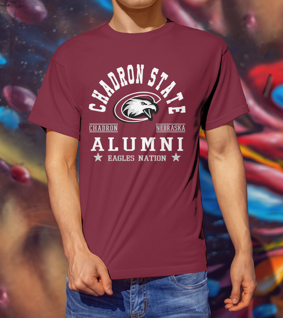 Chadron State Nebraska Alumni Eagles Nation T-Shirt