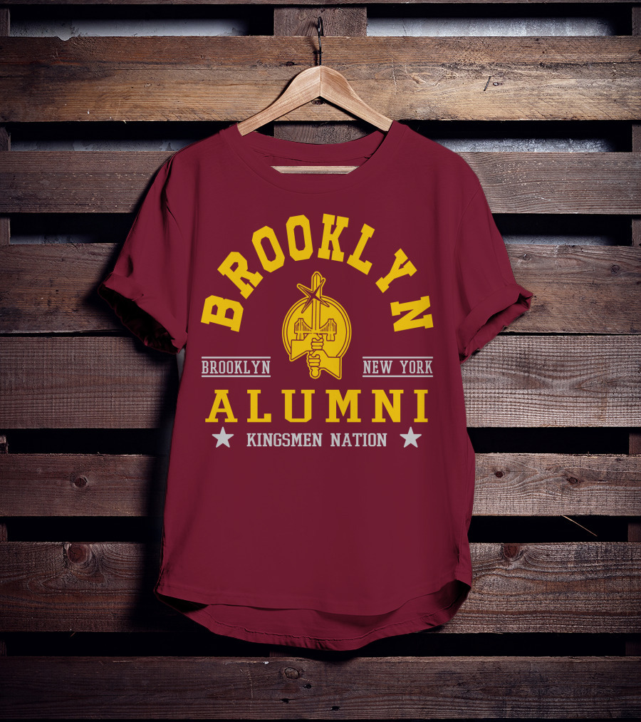 Brooklyn New York Alumni Kingsmen Nation T-Shirt
