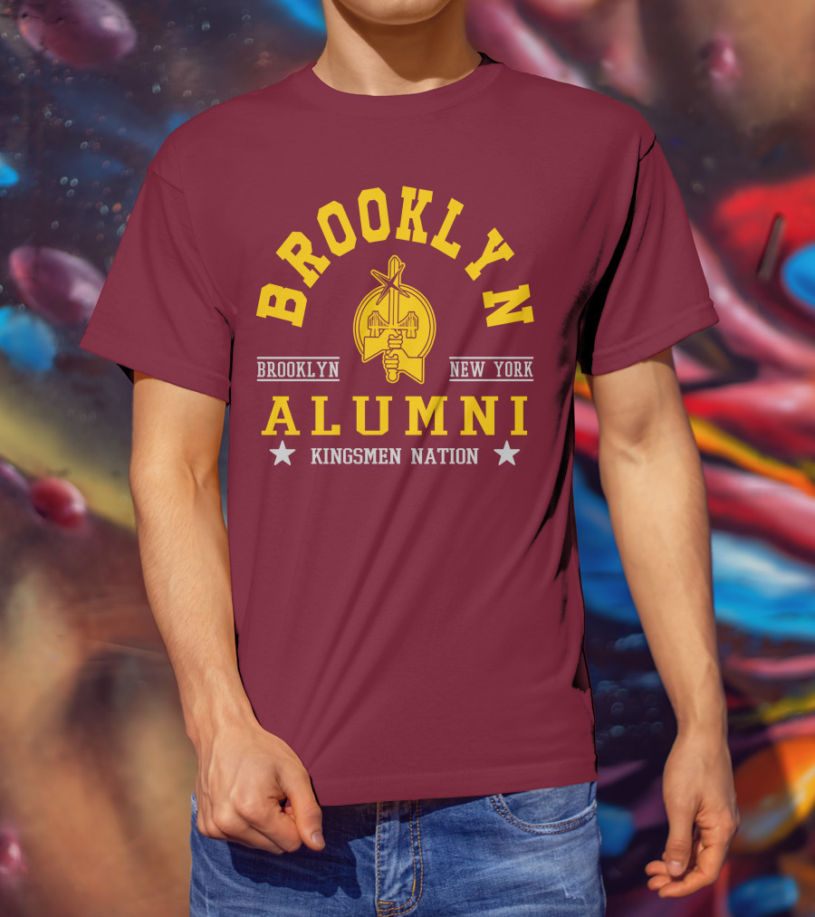 Brooklyn New York Alumni Kingsmen Nation T-Shirt