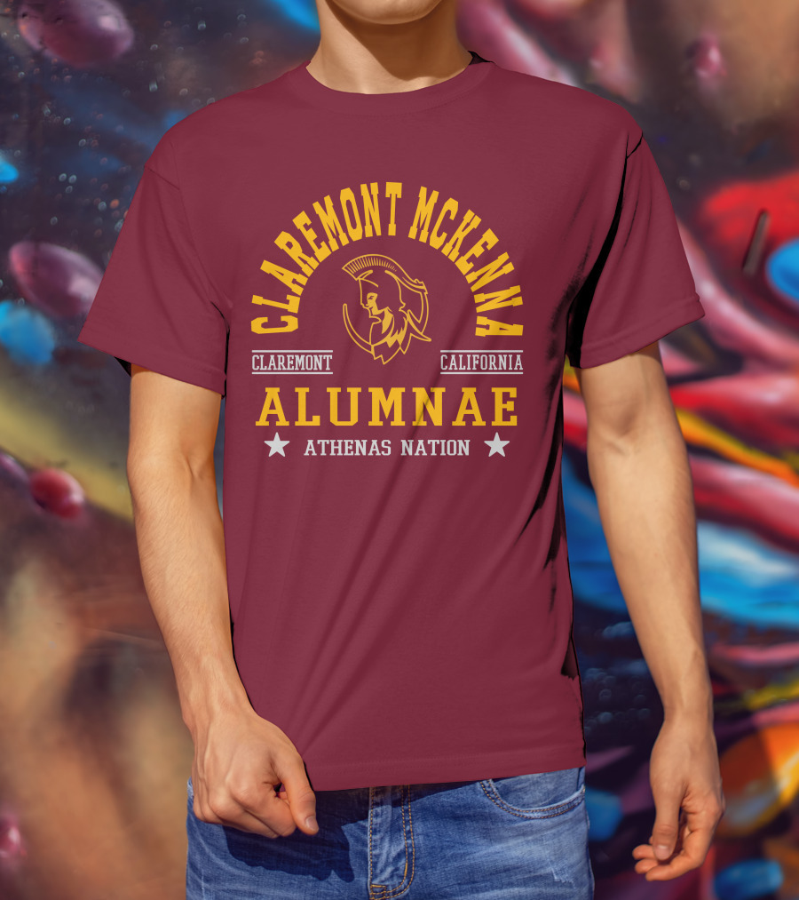 Claremont McKenna Alumnae Athenas Nation California T-Shirt