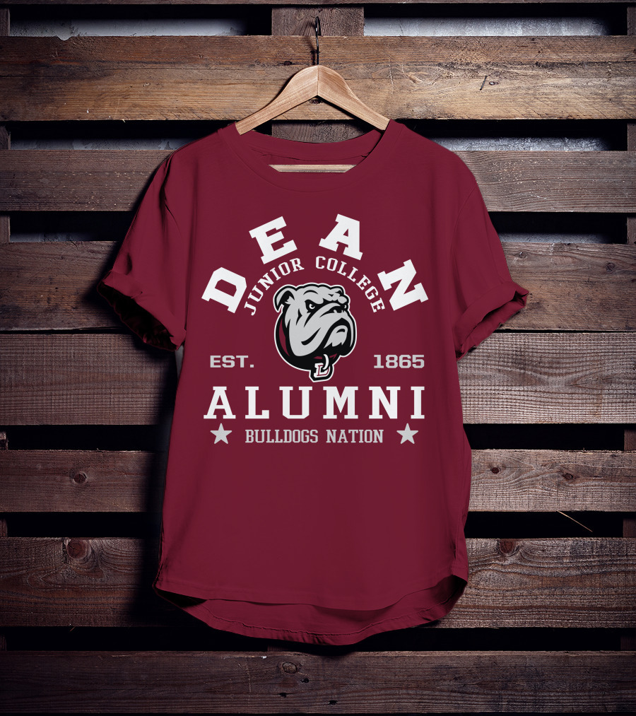 Dean Junior College Alumni Bulldogs Nation Est. 1865 T-Shirt