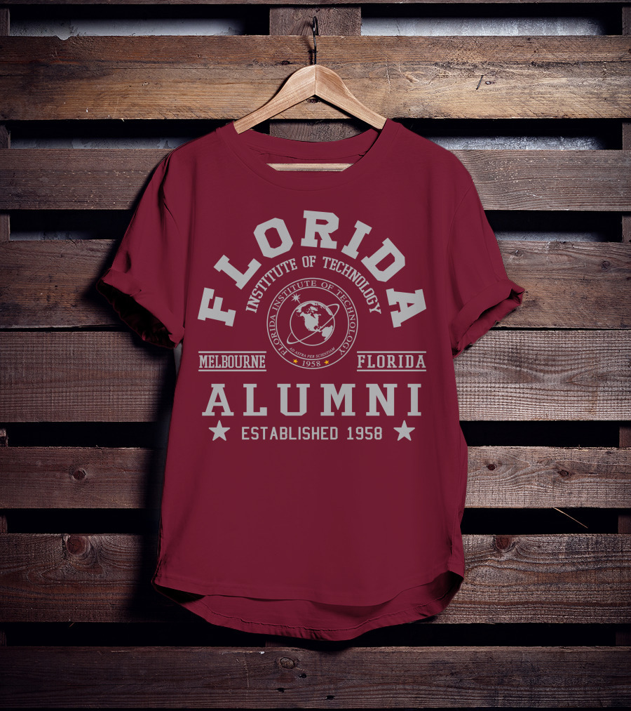 Florida Institute Of Technology Alumni Established 1958 Melbourne Florida T-Shirt