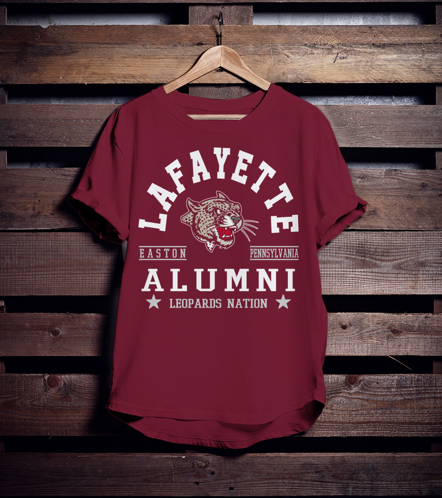 Lafayette College Alumni Leopards Nation Easton Pennsylvania T-Shirt