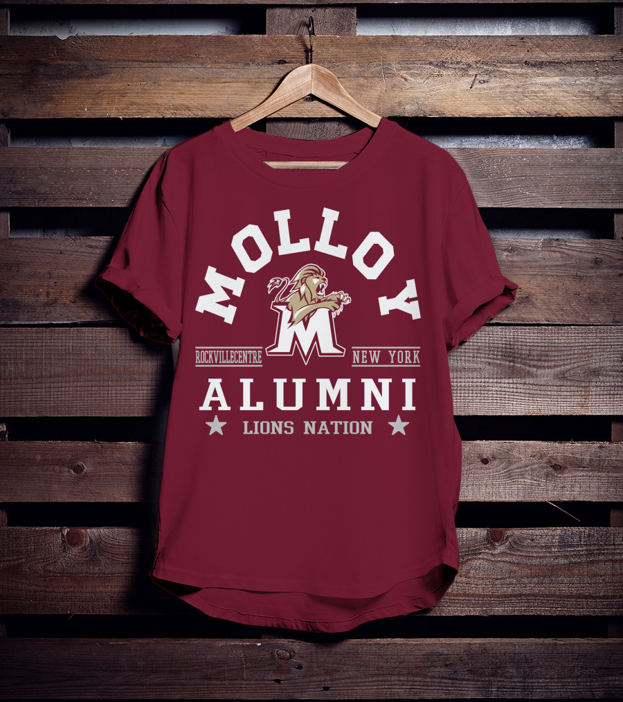 Molloy College Rockville Centre New York Alumni Lions Nation T-Shirt