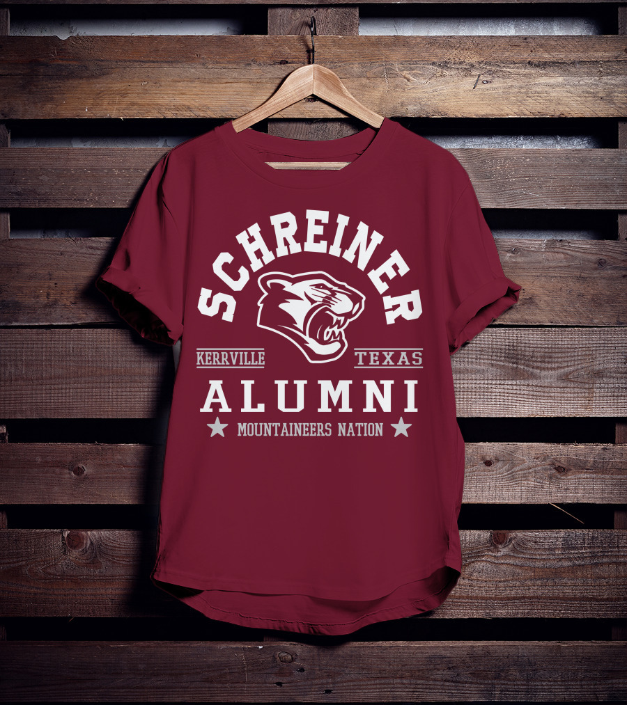 Schreiner Kerrville Texas Alumni Mountaineers Nation T-Shirt