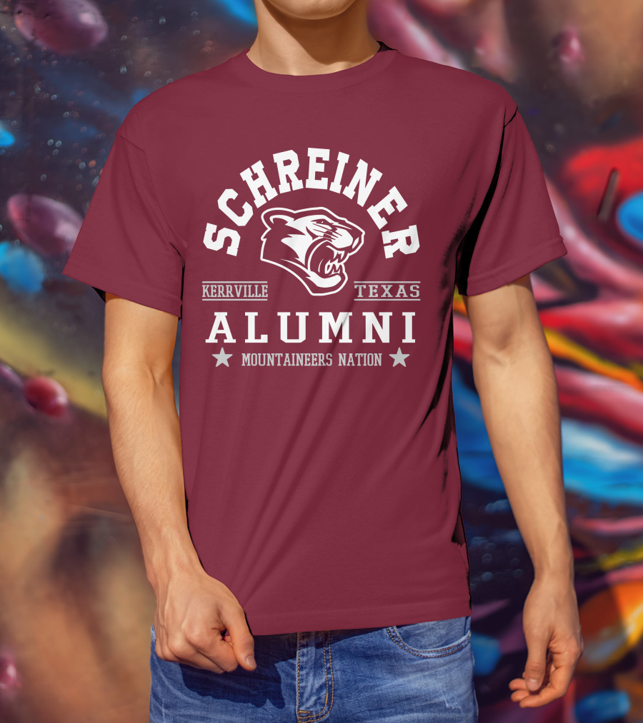 Schreiner Kerrville Texas Alumni Mountaineers Nation T-Shirt