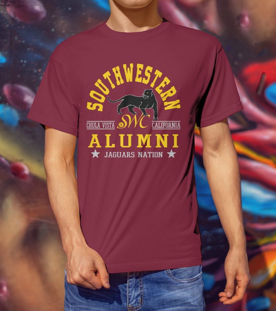 Southwestern Alumni Chula Vista California Jaguars Nation SWC T-Shirt