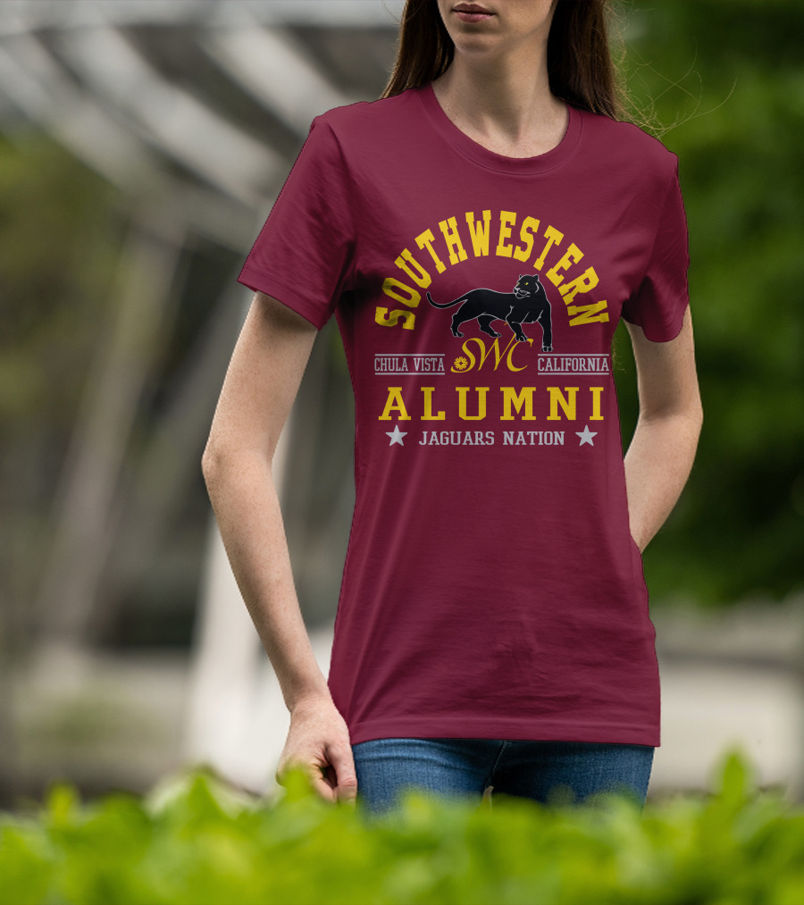 Southwestern Alumni Chula Vista California Jaguars Nation SWC T-Shirt