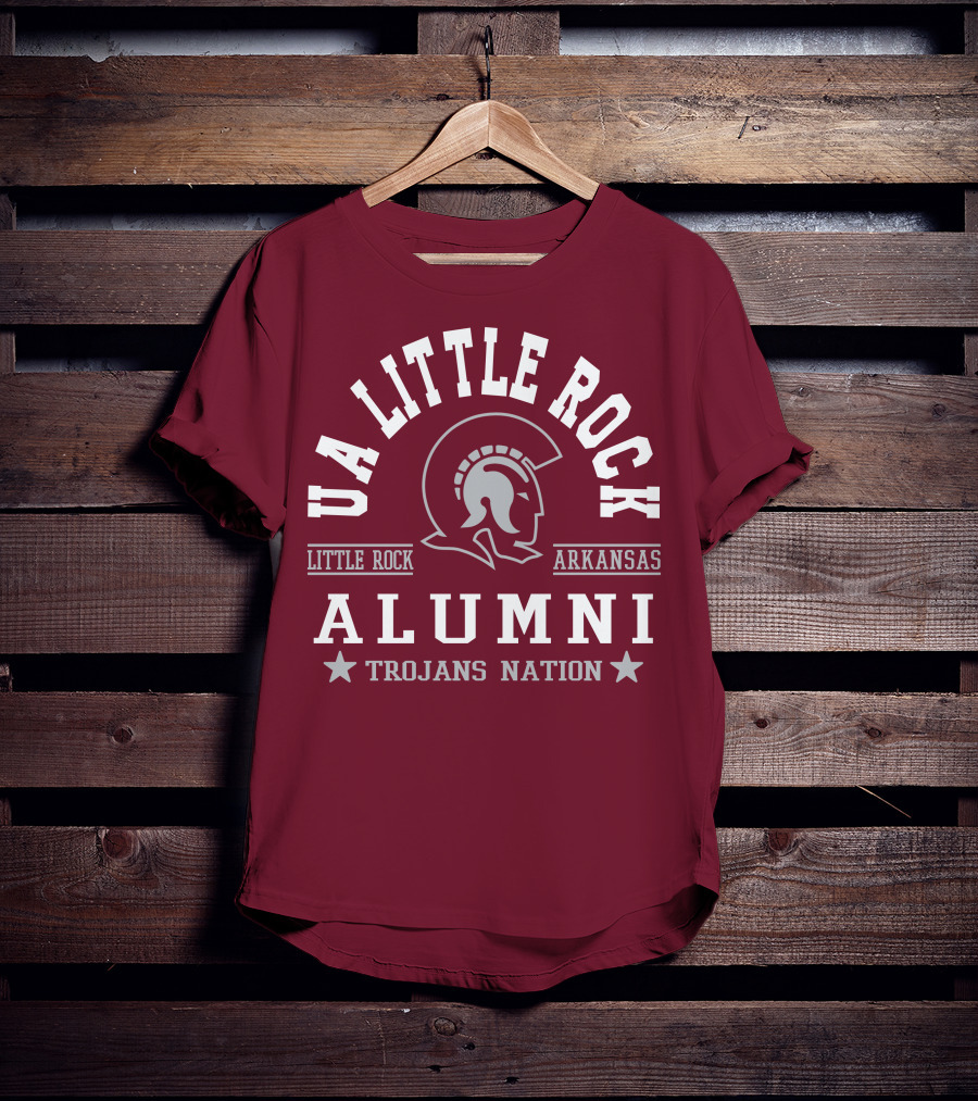 UA Little Rock Alumni Arkansas Trojans Nation T-Shirt