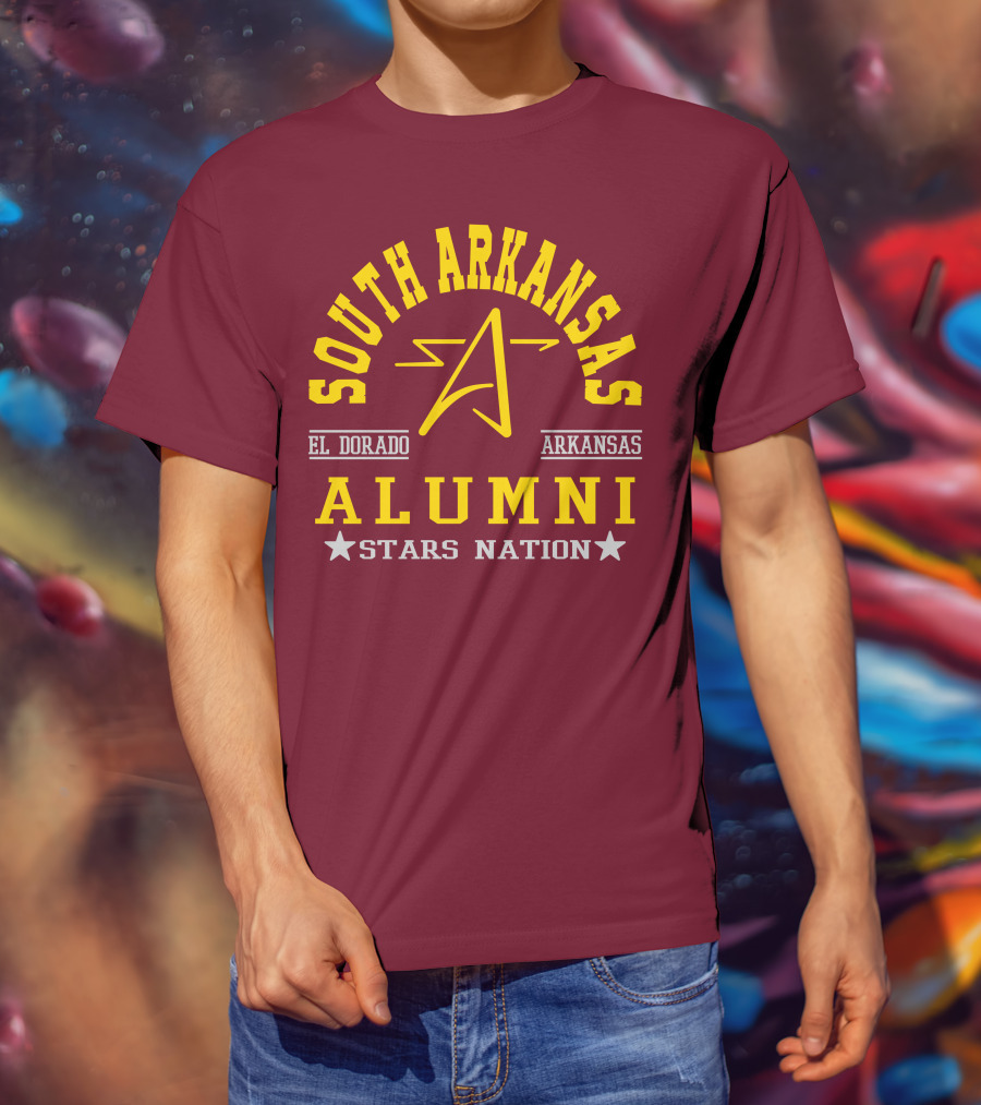 South Arkansas El Dorado Alumni Stars Nation Arkansas T-Shirt