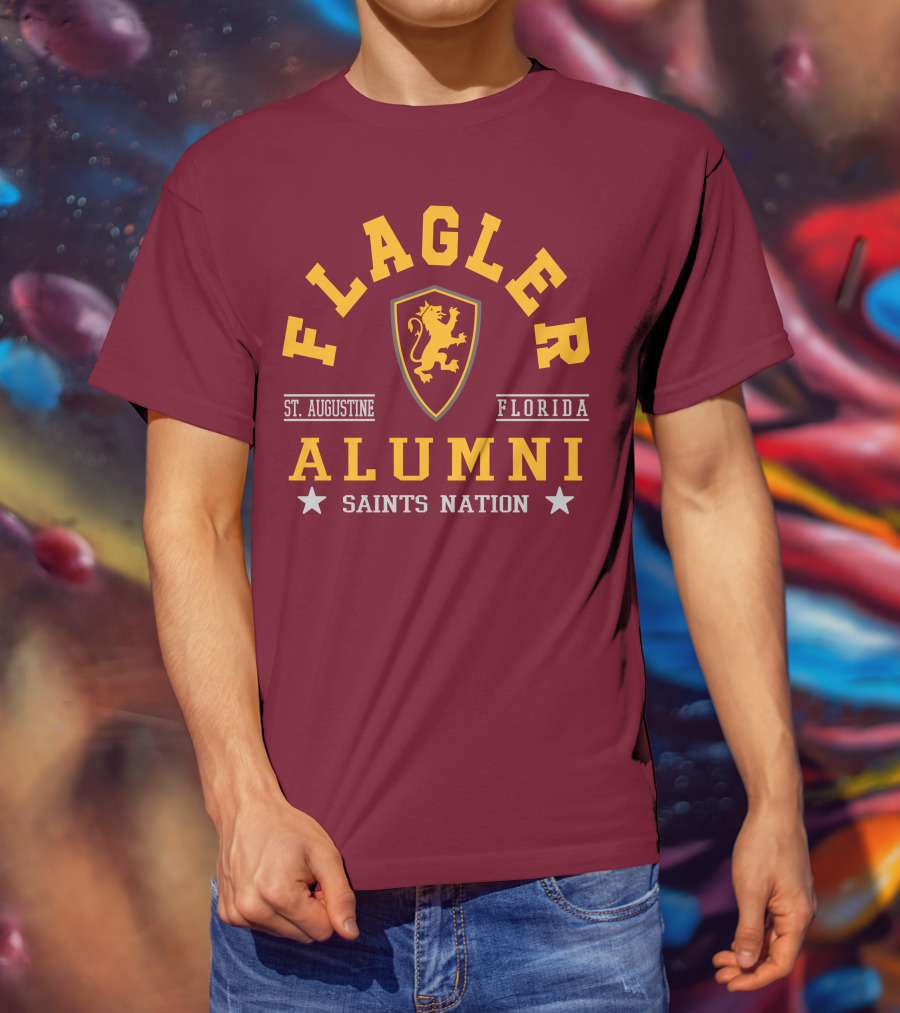 Flagler Alumni St. Augustine Florida Saints Nation T-Shirt
