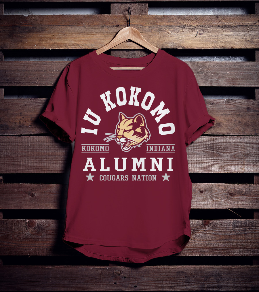 IU Kokomo Alumni Cougars Nation Kokomo Indiana T-Shirt