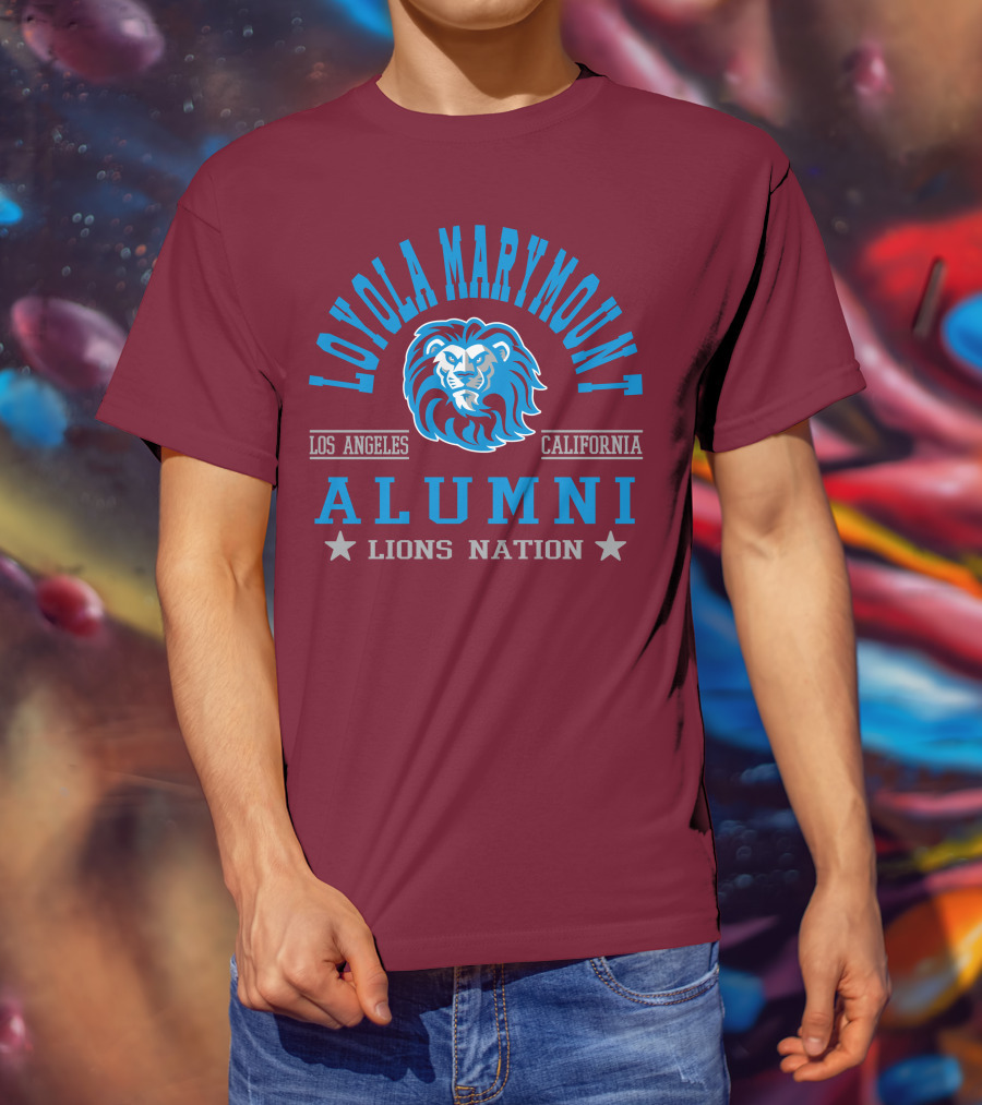 Loyola Marymount University Alumni Lions Nation Los Angeles California T-Shirt