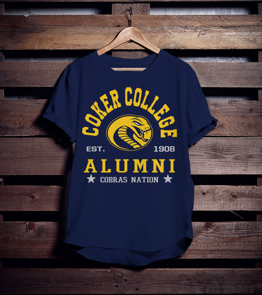 Coker College Alumni Cobras Nation Est. 1908 T-Shirt