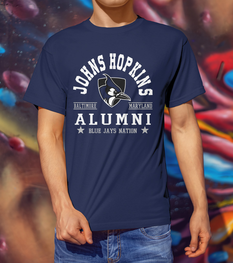 Johns Hopkins Alumni Blue Jays Nation Baltimore Maryland T-Shirt