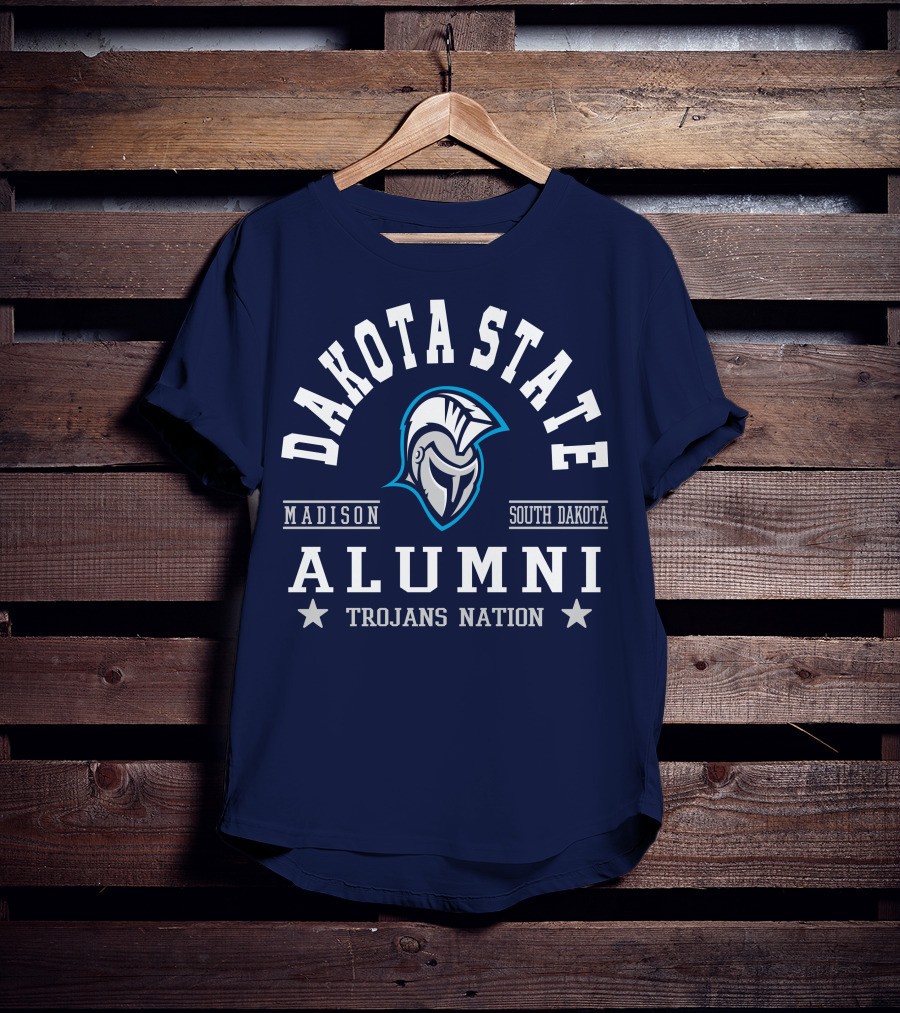 Dakota State Alumni Madison South Dakota Trojans Nation T-Shirt