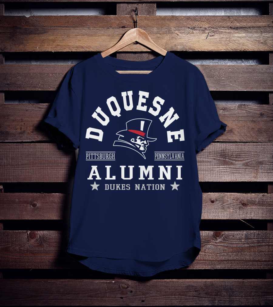Duquesne Alumni Pittsburgh Pennsylvania Dukes Nation T-Shirt