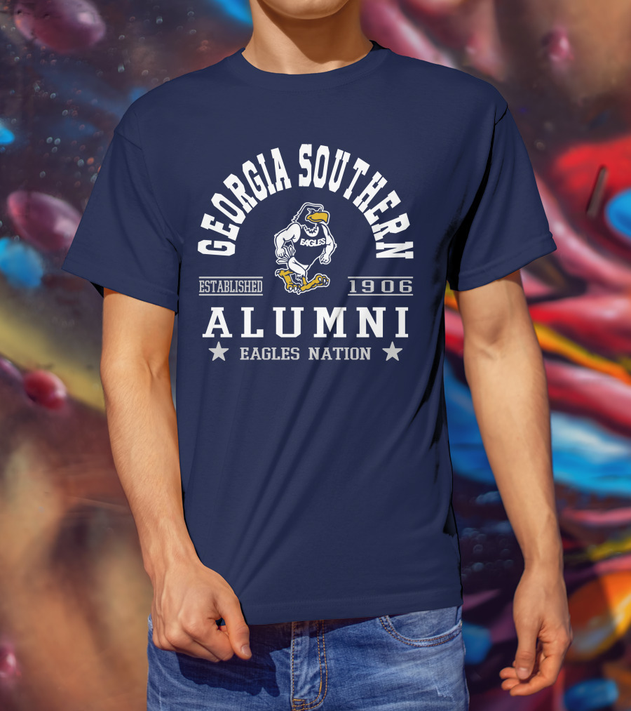Georgia Southern Eagles Alumni Established 1906 Nation T-Shirt