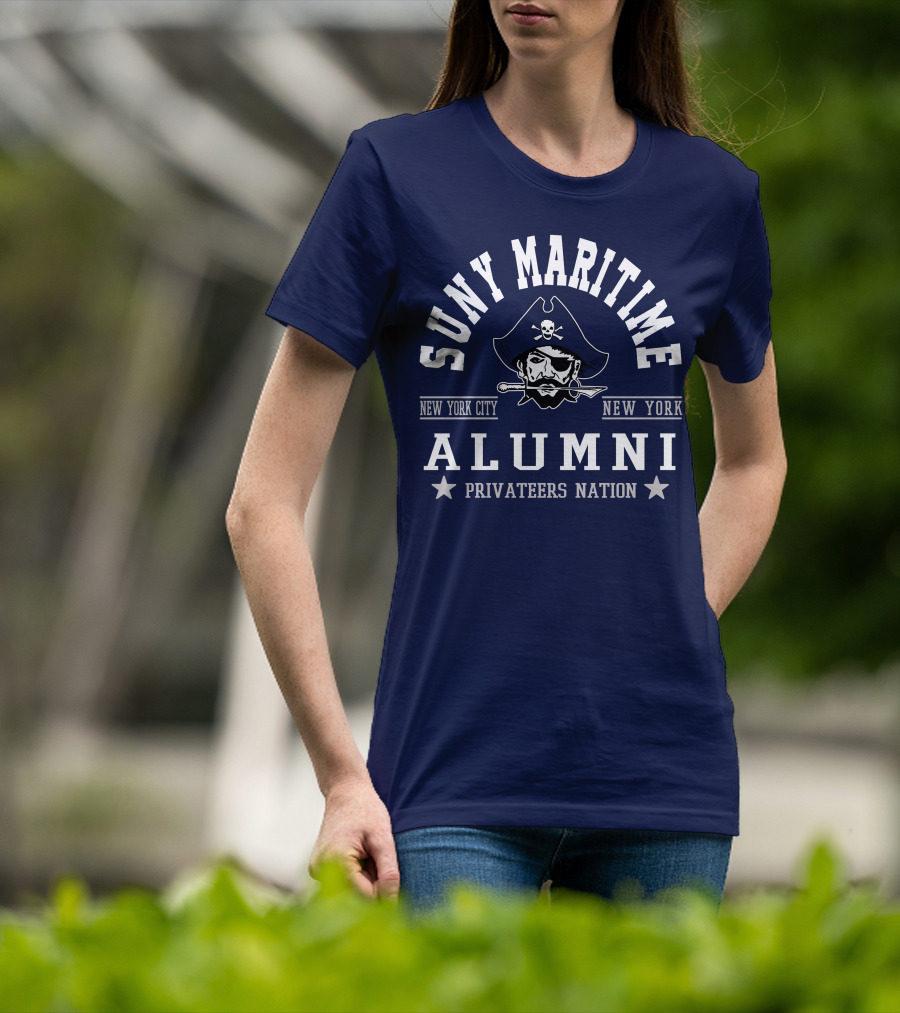 SUNY Maritime Alumni Privateers Nation New York City T-Shirt