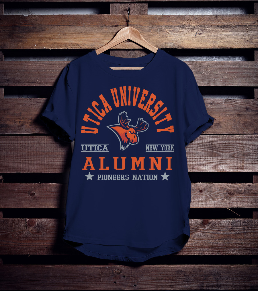 Utica University Alumni New York Pioneers Nation T-Shirt