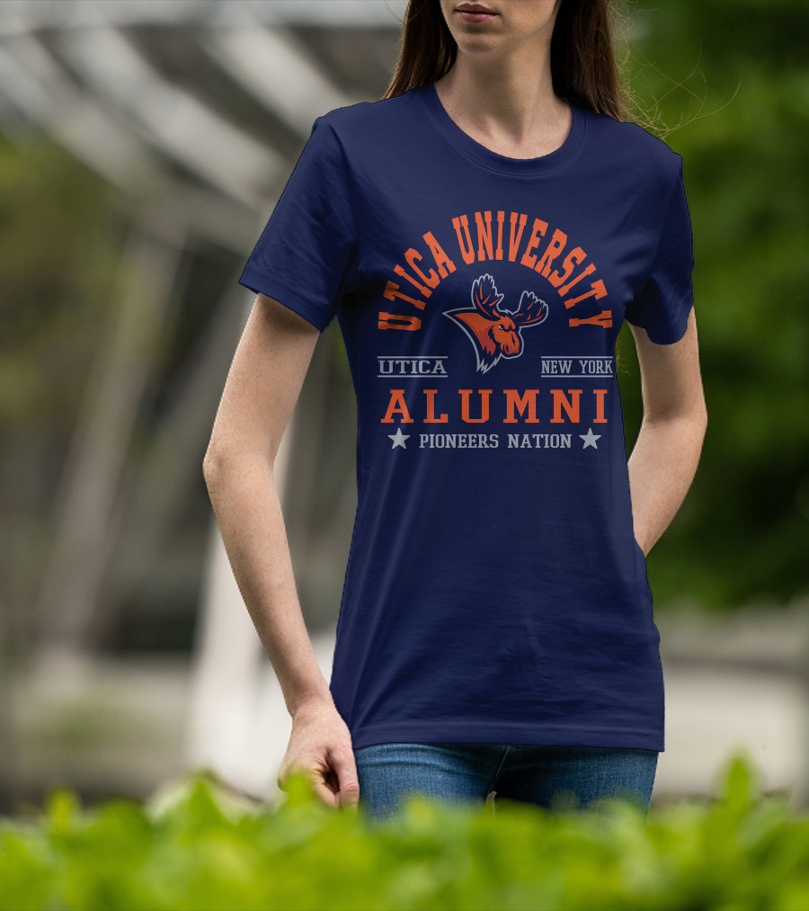 Utica University Alumni New York Pioneers Nation T-Shirt