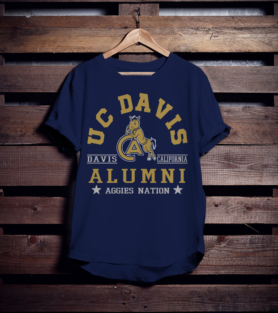 UC Davis Alumni Aggies Nation Davis California T-Shirt