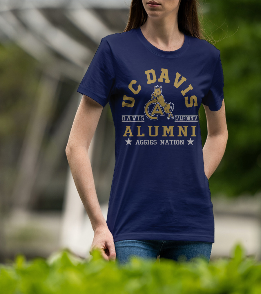 UC Davis Alumni Aggies Nation Davis California T-Shirt