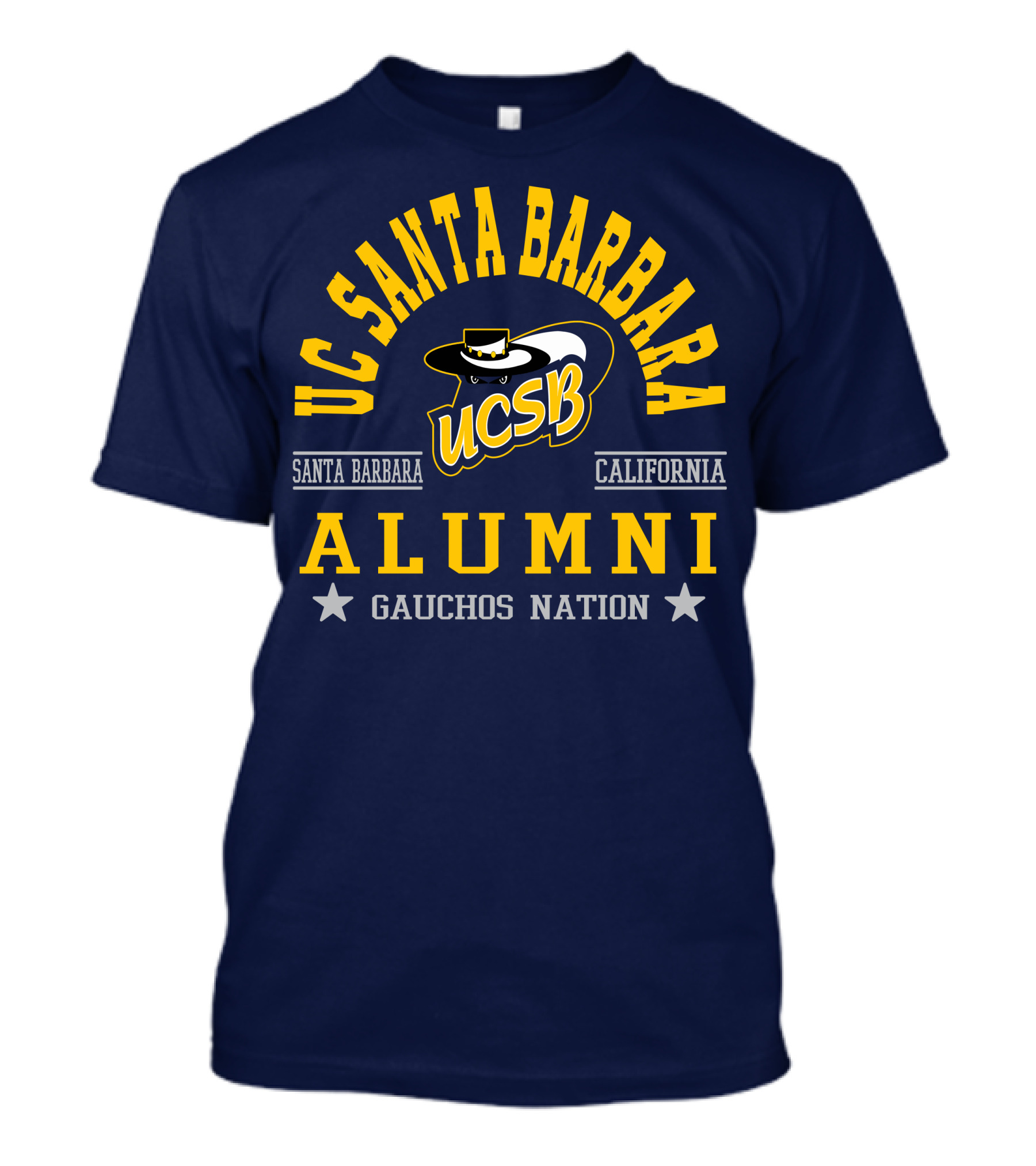 UC Santa Barbara Alumni UCSB Gauchos Nation California T-Shirt